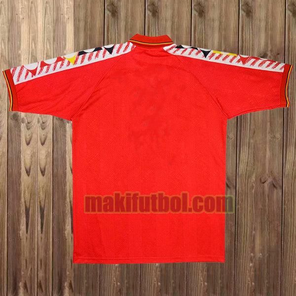 camisetas bélgica 1994-1996 primera rojo