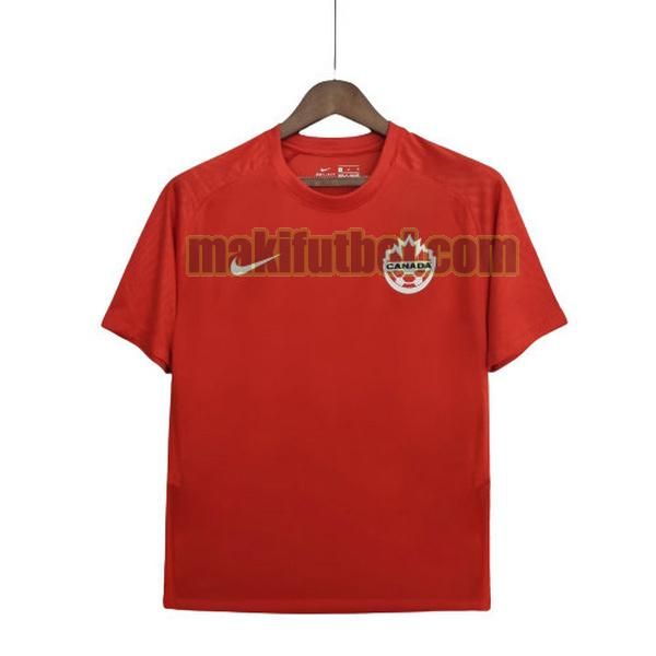 camisetas canada 2022 primera tailandia rojo