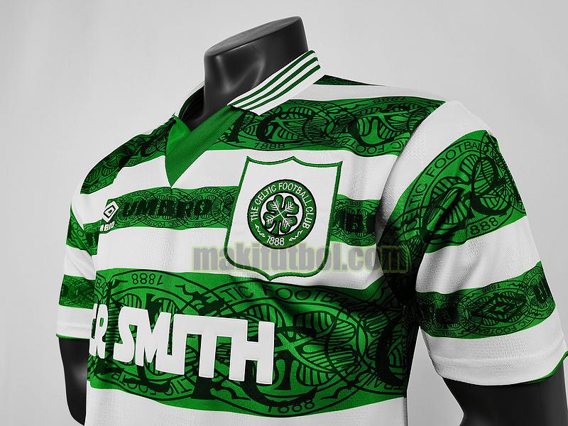 camisetas celtic 1886 1888 primera player blanco verde