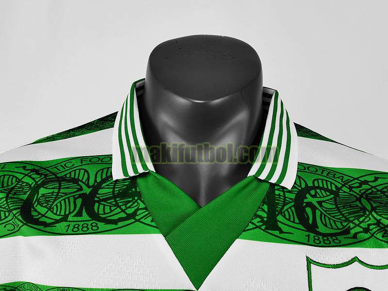 camisetas celtic 1886 1888 primera player blanco verde
