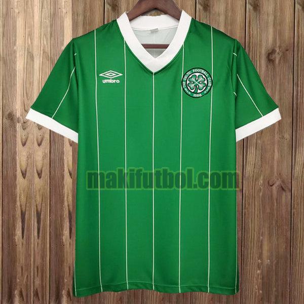camisetas celtic 1982-1983 tercera verde