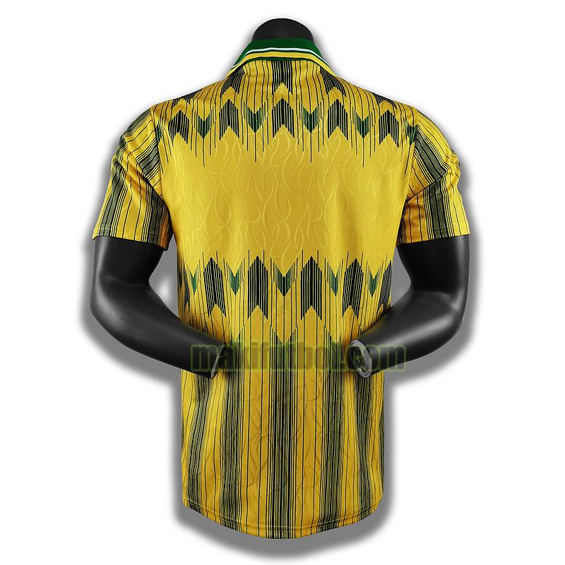 camisetas celtic 1992 1993 segunda player amarillo