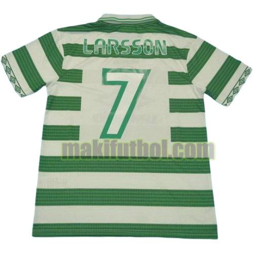 camisetas celtic 1997-1998 primera larsson 7