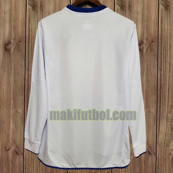 camisetas chelsea 2003-2005 segunda ml blanco