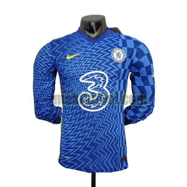 camisetas chelsea 2021 2022 primera ml player azul