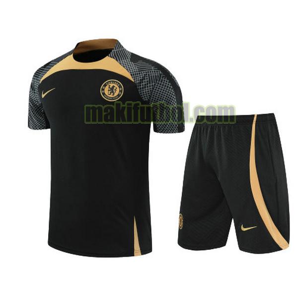 camisetas chelsea 2022 2023 training conjunto negro