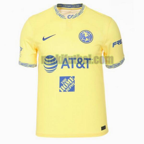 camisetas club america 2022 2023 primera tailandia amarillo