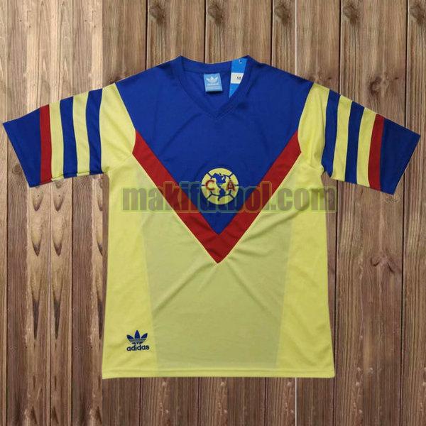 camisetas club américa 1984-1985 primera amarillo