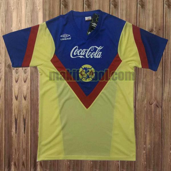 camisetas club américa 1988-1989 primera amarillo