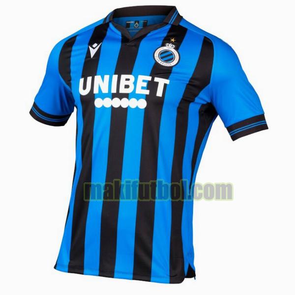 camisetas club brugge 2022 2023 primera tailandia azul negro