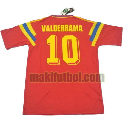 camisetas colombia 1990 primera valderrama 10