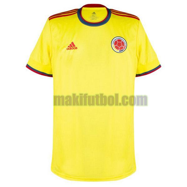 camisetas colombia 2021 2022 primera equipacion amarillo