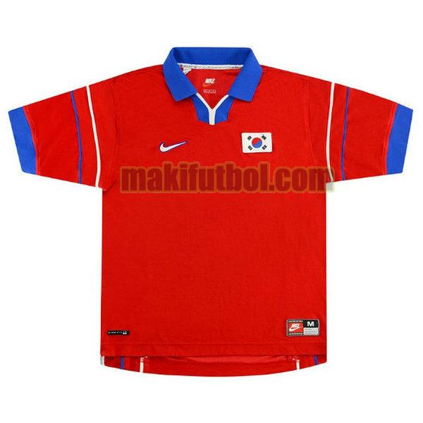 camisetas corea 1998 primera rojo