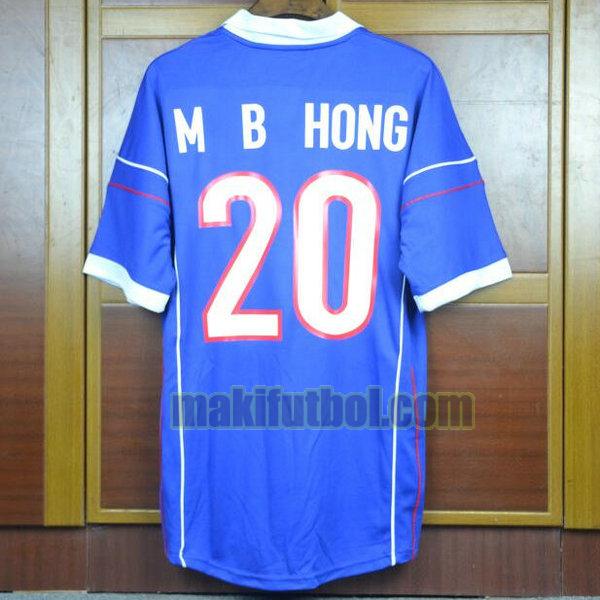 camisetas corea 1998 segunda m b hong 20 azul