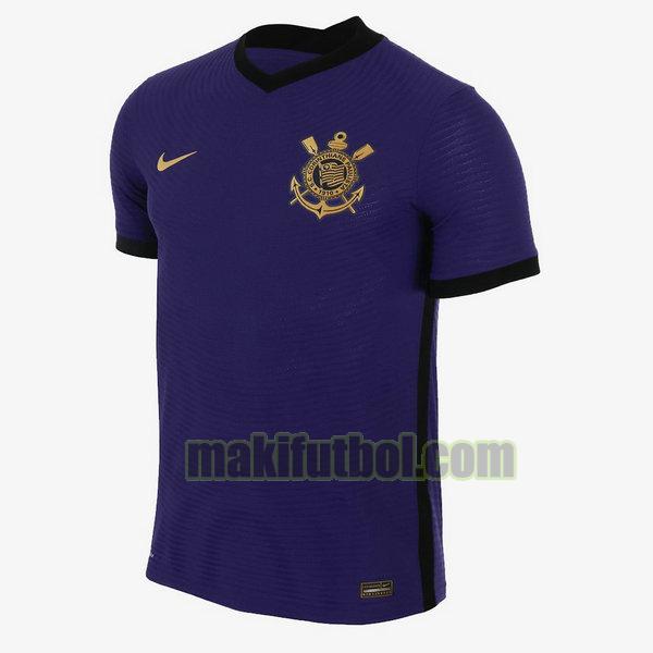camisetas corinthians paulista 2021 2022 tercera tailandia púrpura