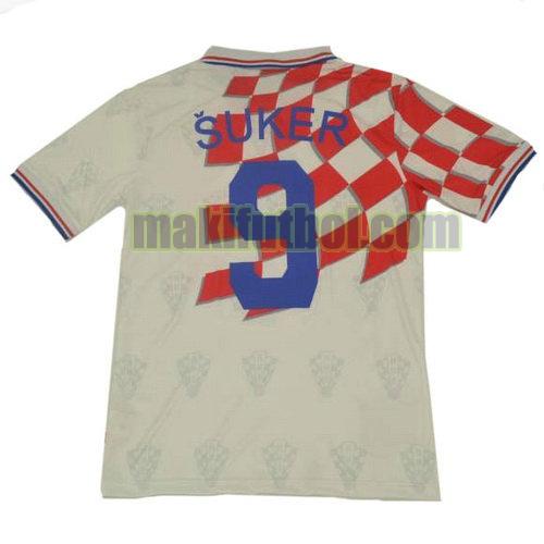 camisetas croacia 1998 primera suker 9