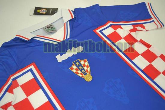 camisetas croacia 1998 segunda