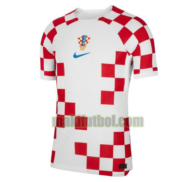 camisetas croacia 2022 primera tailandia rojo blanco