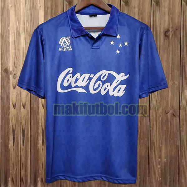 camisetas cruzeiro 1993-1994 primera azul