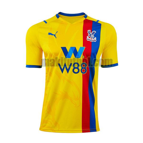 camisetas crystal palace 2021 2022 segunda tailandia amarillo