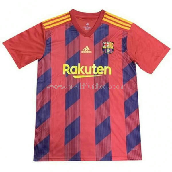 camisetas del barcelona formació 2020-2021 rojo