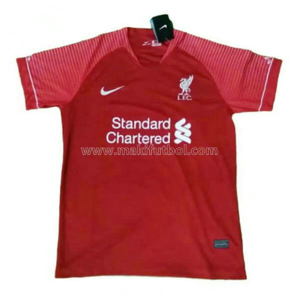 camiseta del liverpool formación 2020-21 rojo