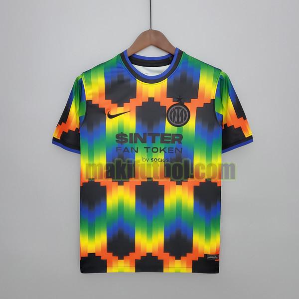 camisetas entrenamiento ac milan 2022 2023 pre match colorful