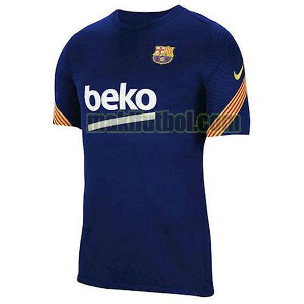 camisetas entrenamiento barcelona 2020-2021 azul