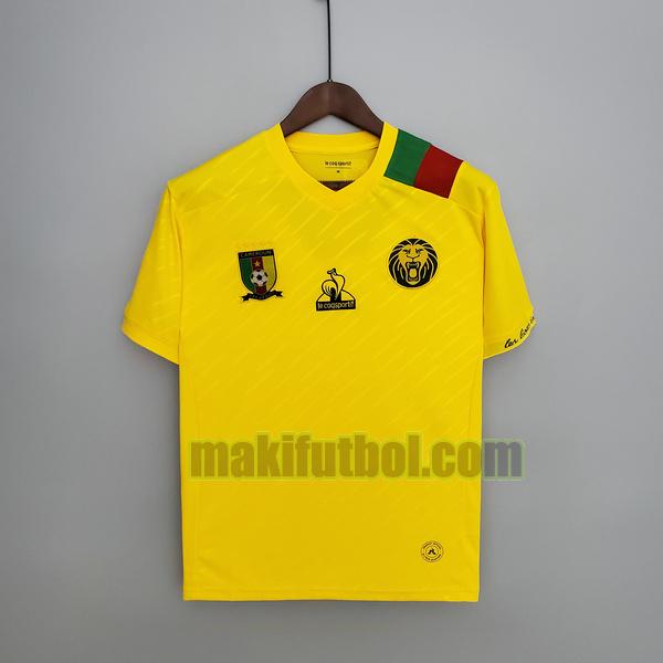 camisetas entrenamiento camerun 2021 2022 amarillo