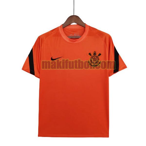 camisetas entrenamiento corinthians paulista 2022 2023 pre match naranja