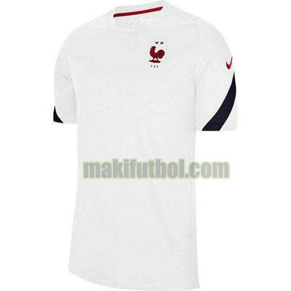 camisetas entrenamiento francia 2020-2021 blanco
