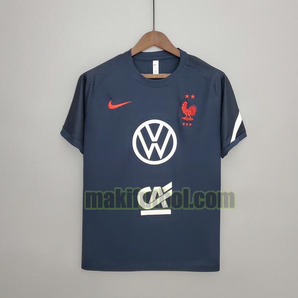 camisetas entrenamiento francia 2021 2022 azul