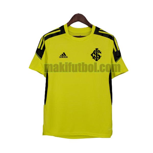 camisetas entrenamiento sc internacional 2021 2022 amarillo