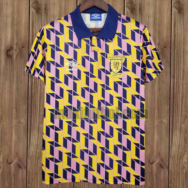 camisetas escocia 1988-1989 tercera purpura