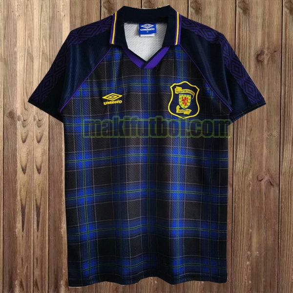 camisetas escocia 1994-1996 primera azul