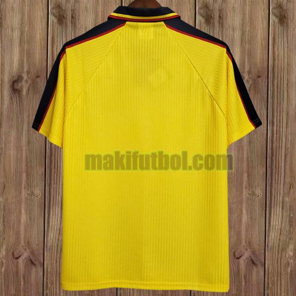 camisetas escocia 1996-1998 segunda amarillo