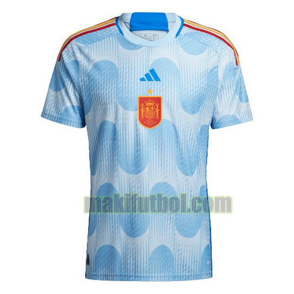 camisetas espana 2022 segunda tailandia azul