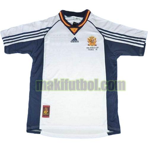 camisetas españa copa mundial 1998 segunda