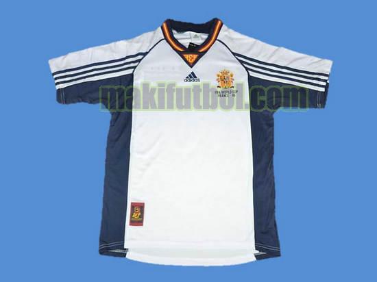 camisetas españa copa mundial 1998 segunda