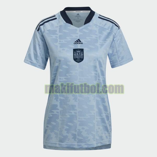 camisetas españa mujer euro 2022 primera azul