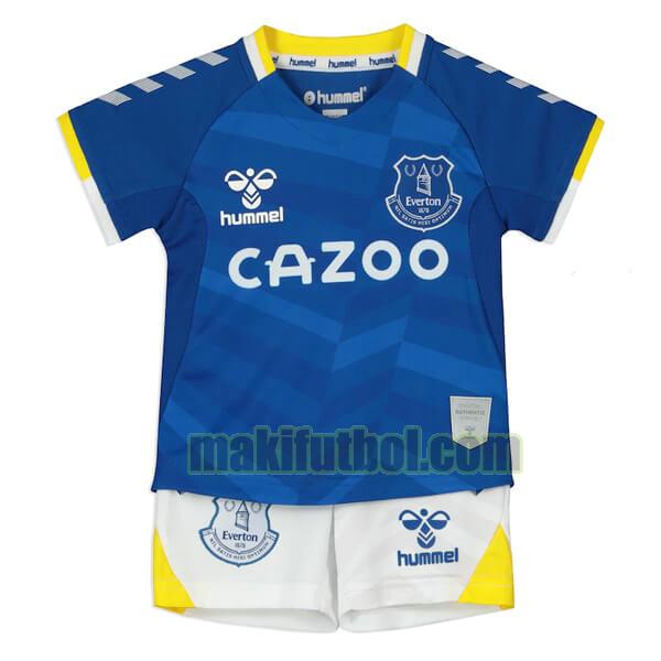 camisetas everton niño 2021 2022 primera azul
