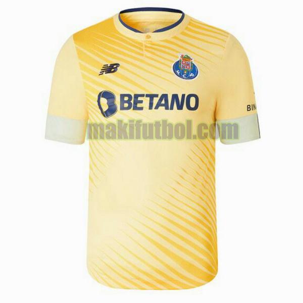 camisetas fc porto 2022 2023 segunda tailandia amarillo