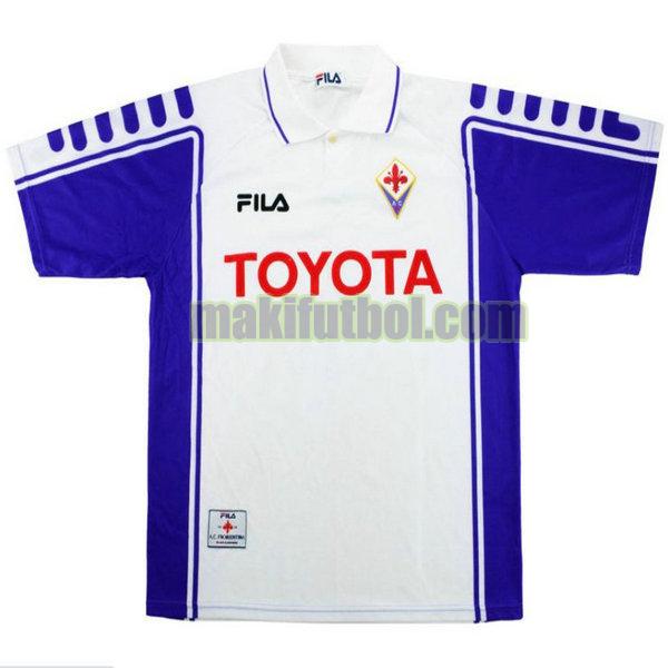 camisetas fiorentina 1999-2000 segunda blanco