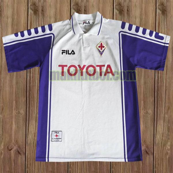 camisetas fiorentina 1999-2000 segunda blanco