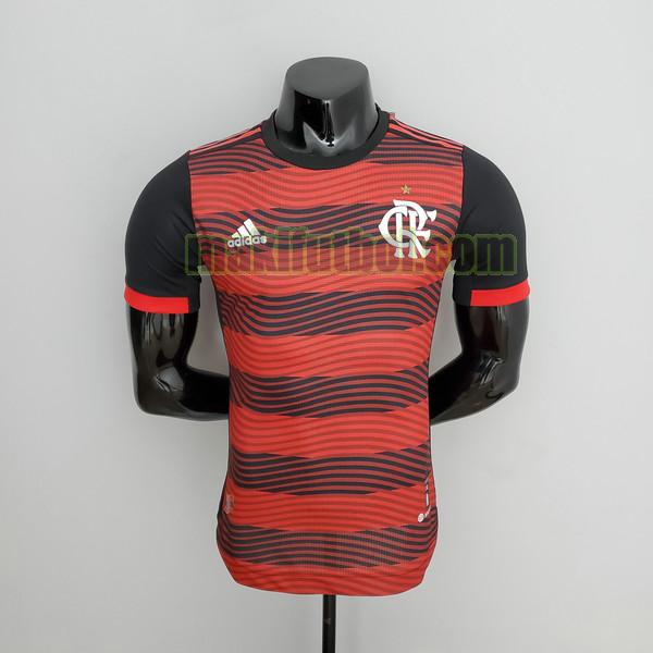 camisetas flamengo 2022 2023 primera player rojo negro
