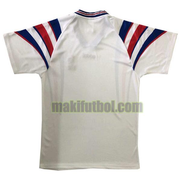 camisetas francia 1996 segunda blanco