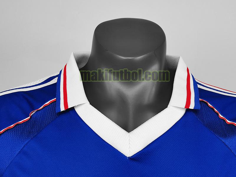 camisetas francia 1998 primera player azul