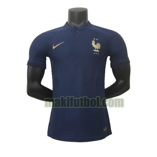 camisetas francia 2022 primera player azul