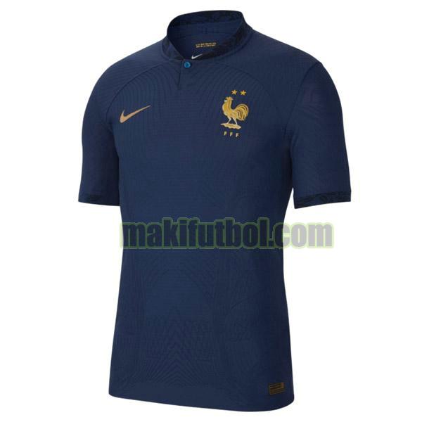 camisetas francia 2022 primera tailandia azul