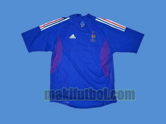 camisetas francia copa mundial 2002 primera